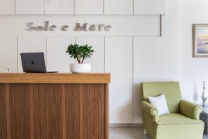A television and/or entertainment centre at Sole Mare