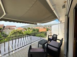 En balkon eller terrasse på Villa Dante