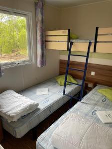 Postel nebo postele na pokoji v ubytování Le clos de Banes
