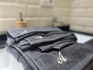 Cama o camas de una habitación en Atocha Boutique Badajoz