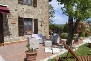 Zahrada ubytování Country House La Fattoria Bellandi