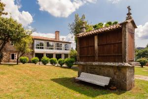 Taman di luar Casa Grande de Cornide Santiago de Compostela