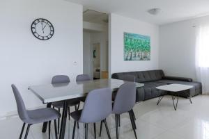 Posezení v ubytování Grey House Zadar