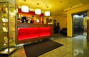 Vstupní hala nebo recepce v ubytování Hotel Central