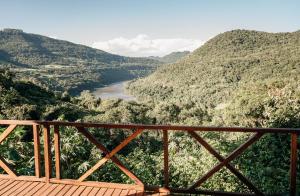 Naturlandskabet i nærheden af chaletet