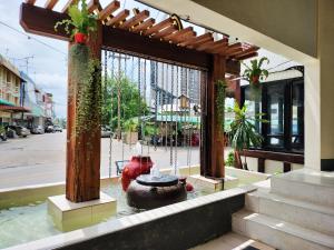 Balkón nebo terasa v ubytování Khon Kaen Orchid Hotel