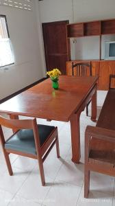 Kuchyň nebo kuchyňský kout v ubytování Chanmuang guesthouse
