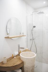 Koupelna v ubytování appartement 2 pièces jacuzzi