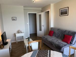 En sittgrupp på Studio Le Home Varaville, 1 pièce, 4 personnes - FR-1-487-256