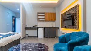 Postel nebo postele na pokoji v ubytování GRAND MOON HOTEL