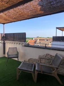 Μπαλκόνι ή βεράντα στο Apparts Et Lofts Bistrot Des Alpilles +43 φωτογραφίες