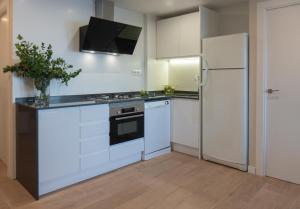 Kuchyňa alebo kuchynka v ubytovaní Apartamento en primera linea de mar en La Escala