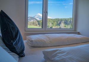 Postel nebo postele na pokoji v ubytování Ferienhaus Röns