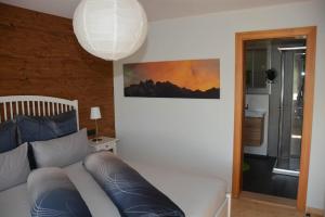 Posteľ alebo postele v izbe v ubytovaní Panorama Chalet Montafon