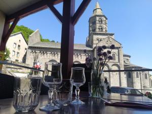 Nápoje v ubytování Hôtel restaurant Notre Dame