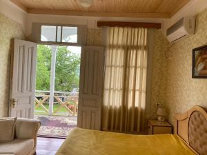 Istumisnurk majutusasutuses Guest House Balda