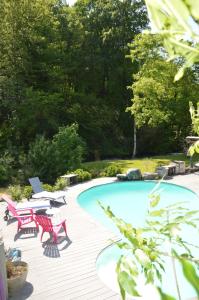 Piscina di Moulin de la Cuse - Chambre La Cuse o nelle vicinanze