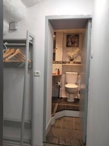 Koupelna v ubytování Studio Entier