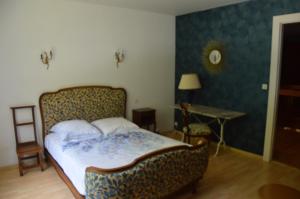 Letto o letti in una camera di Moulin de la Cuse - Chambre La Cuse