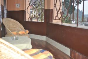 Istumisnurk majutusasutuses Hotel Payal