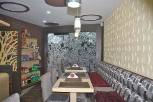 Istumisnurk majutusasutuses Hotel Payal