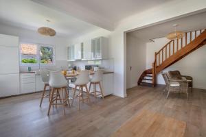 Køkken eller tekøkken på Maison à 350m du centre de Pornic pour 6