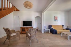 Et tv og/eller underholdning på Maison à 350m du centre de Pornic pour 6