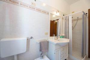 A bathroom at Casa Luppoli