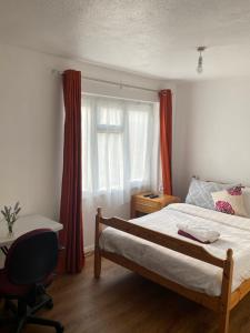 Katil atau katil-katil dalam bilik di B Homestay