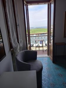 Χώρος καθιστικού στο Venice lagoon suite