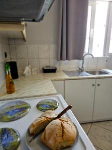 Kuchyň nebo kuchyňský kout v ubytování Gosia Apartment GYM Included