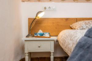 Postel nebo postele na pokoji v ubytování Cel Pins