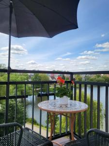 Balkon lub taras w obiekcie Przystań 21