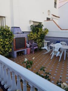 A balcony or terrace at Urbanización las Torres Apartamento