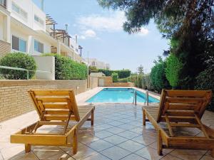 Басейн в Sunset Sea Mini Studio Anavissos або поблизу