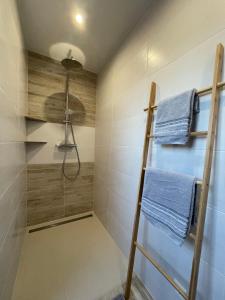 Koupelna v ubytování Haus Lotusblüte + 18 fotografií