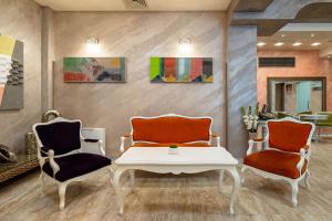 Posezení v ubytování Hotel Leipzig