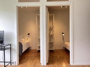 Et badeværelse på Three Bedroom Apartment In Rdovre, Trnvej 45b,