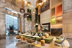 Setusvæði á Home2 Suites by Hilton Shanwei Lufeng