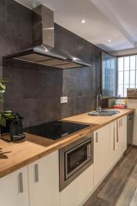 Kuchyň nebo kuchyňský kout v ubytování Casa MARPE. Encantador apartamento Altea + 27 fotografií
