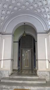 Facaden eller indgangen til Casa Armonia