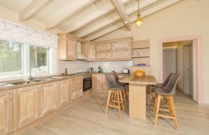 Kuchyň nebo kuchyňský kout v ubytování Villa Steno