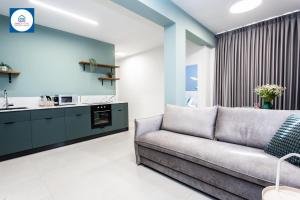 Kuchyň nebo kuchyňský kout v ubytování Design apartments in Netanya