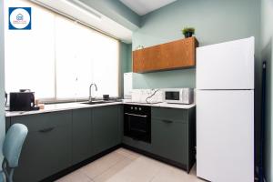 Kuchyň nebo kuchyňský kout v ubytování Design apartments in Netanya