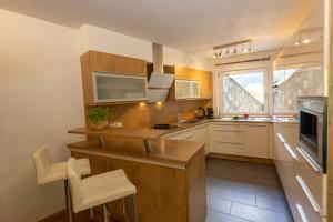Dapur atau dapur kecil di Appartements Fürstauer, JOKERCARD INCLUDED
