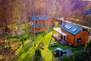 Vonkajšia záhrada v ubytovaní Winiec Family Houses