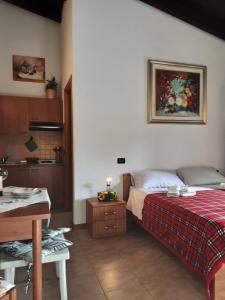 Postel nebo postele na pokoji v ubytování Agriturismo la Casetta