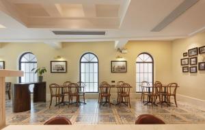 Restoran või mõni muu söögikoht majutusasutuses Ole Tai Sam Un Hotel