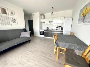 Η κουζίνα ή μικρή κουζίνα στο SDH 1 Radzymin comfortable apartment near Warsaw +13 φωτογραφίες