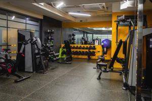 Fitness centrum a/nebo fitness zařízení v ubytování Grands Suites Hotel Residences and Spa